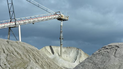 Construction, Construction Crane, Field