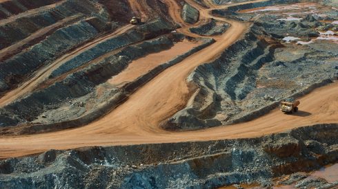 Mining, Outdoors, Road